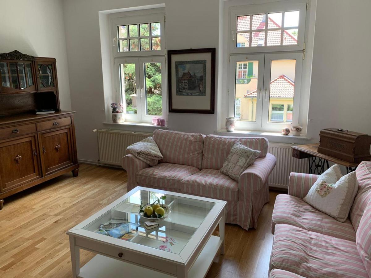 100 Qm Ferienwohnung Am Heiligen Brunnen Quedlinburg Esterno foto
