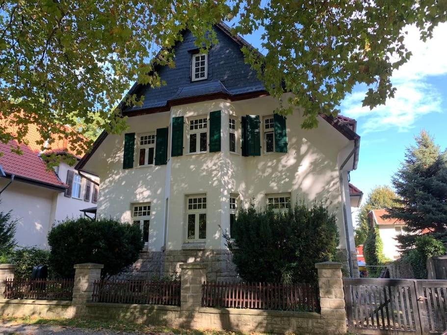 100 Qm Ferienwohnung Am Heiligen Brunnen Quedlinburg Esterno foto