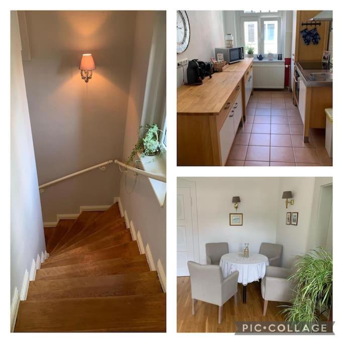 100 Qm Ferienwohnung Am Heiligen Brunnen Quedlinburg Esterno foto